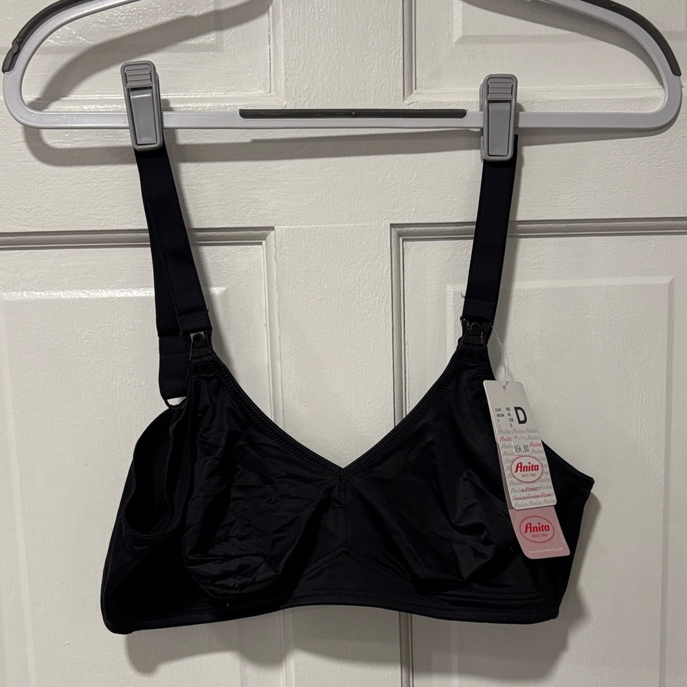 Anita Black Wireless Bra - Smooth Support